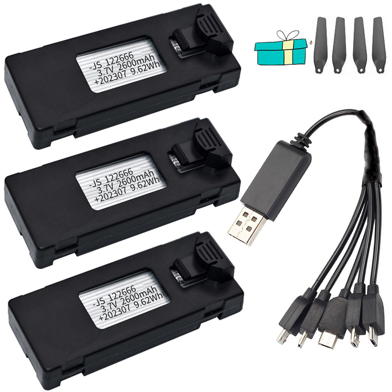 Eachine Drone E58 - 3.7V 2600Mah Drone Batterij RC Oplader