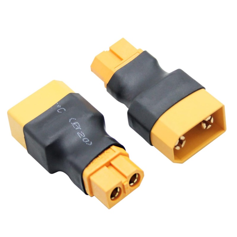 Drone Battery Adapter - 2 stuks/set XT90 mannelijk/vrouwelijk naar XT60