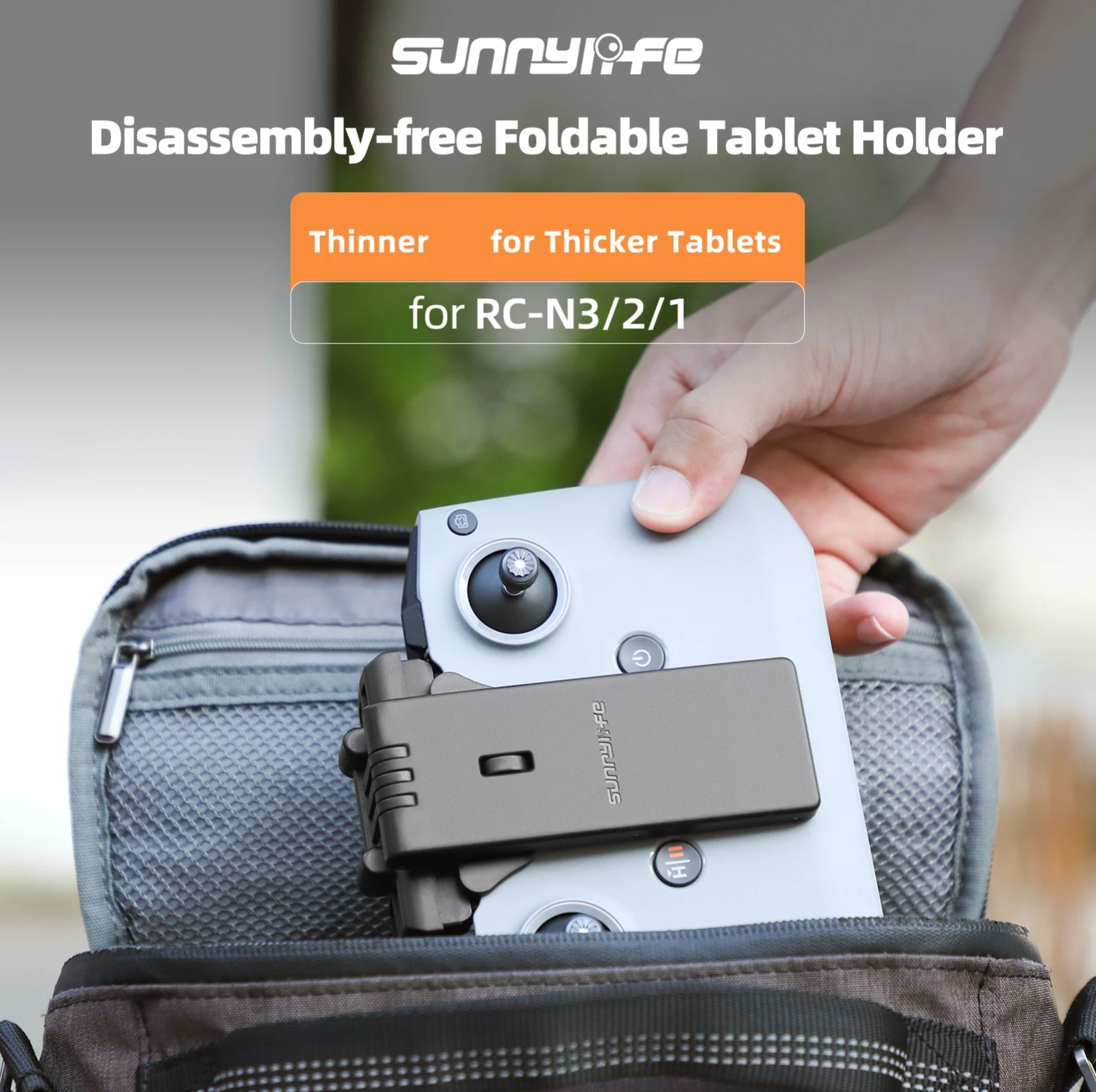 Vouwbare, demontagevrije drone - Drone Tablet Mount recensie en prijs
