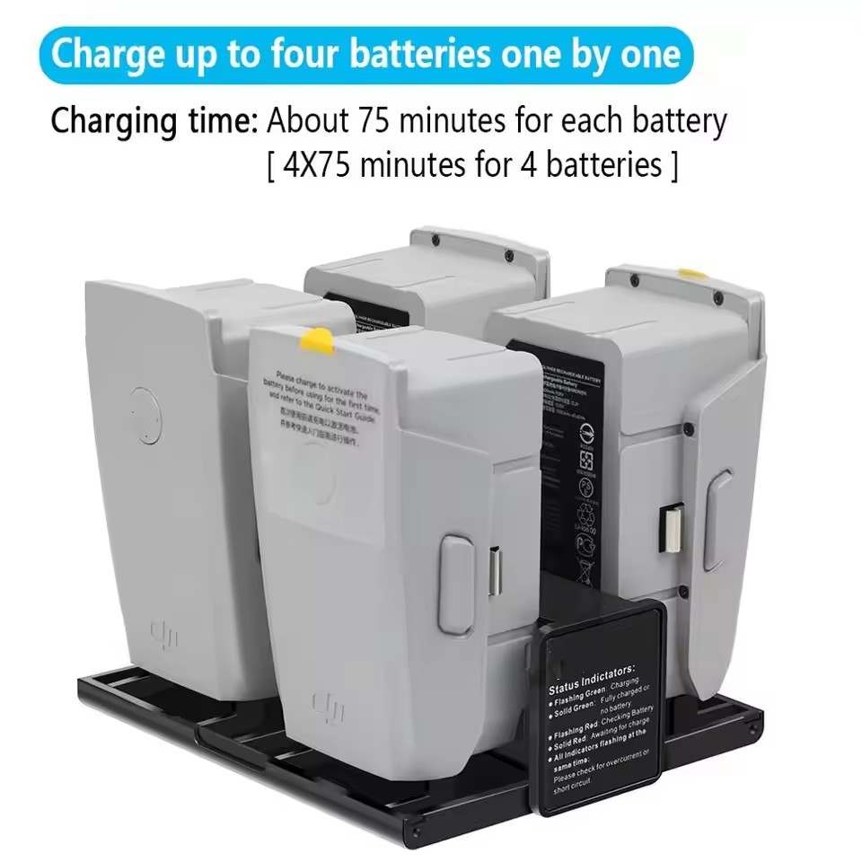 4-in-1 draagbare opvouwbare op - Drone Charging Hub recensie en prijs