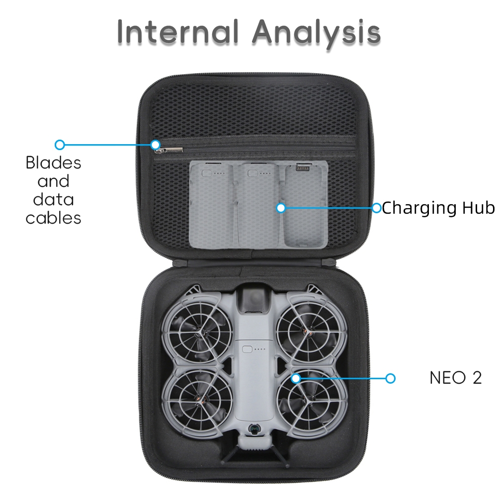 Drone Neo2 draagtas, kleine op - Drone Carrying Case recensie en prijs